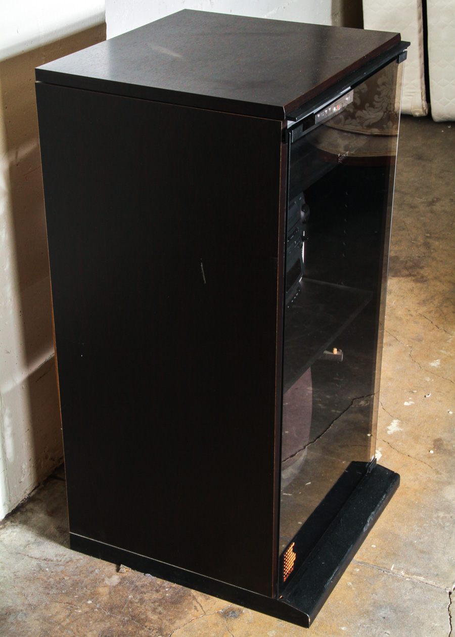 Sony Stereo Cabinet With Stereo and Video Components