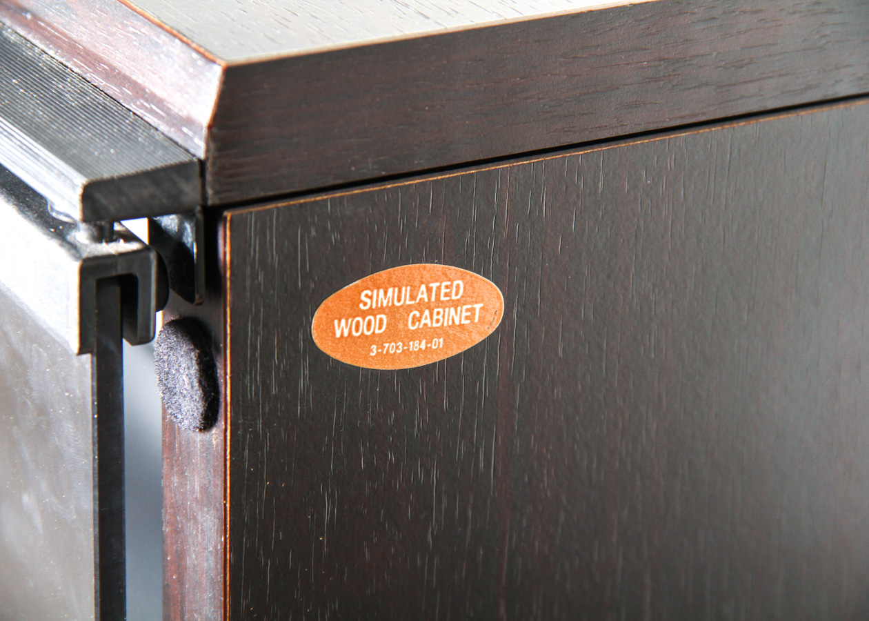 Sony Stereo Cabinet With Stereo and Video Components