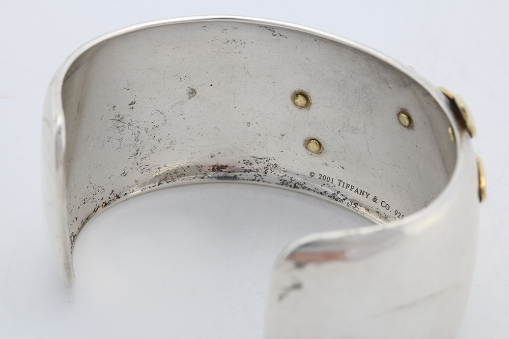 2001 Tiffany & Co. Sterling Silver Dragonfly Cuff Bracelet