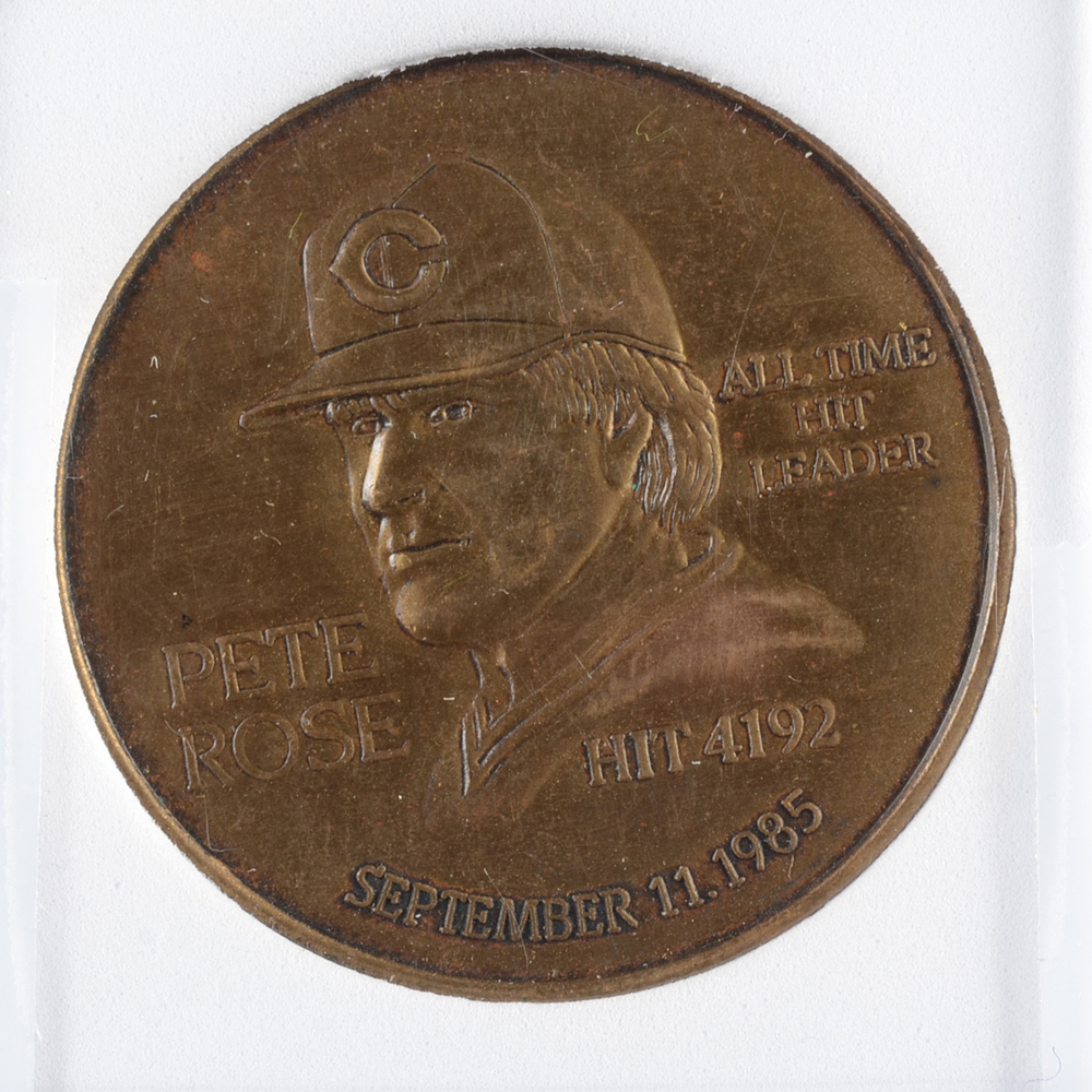 Pete Rose Commemorative Medal