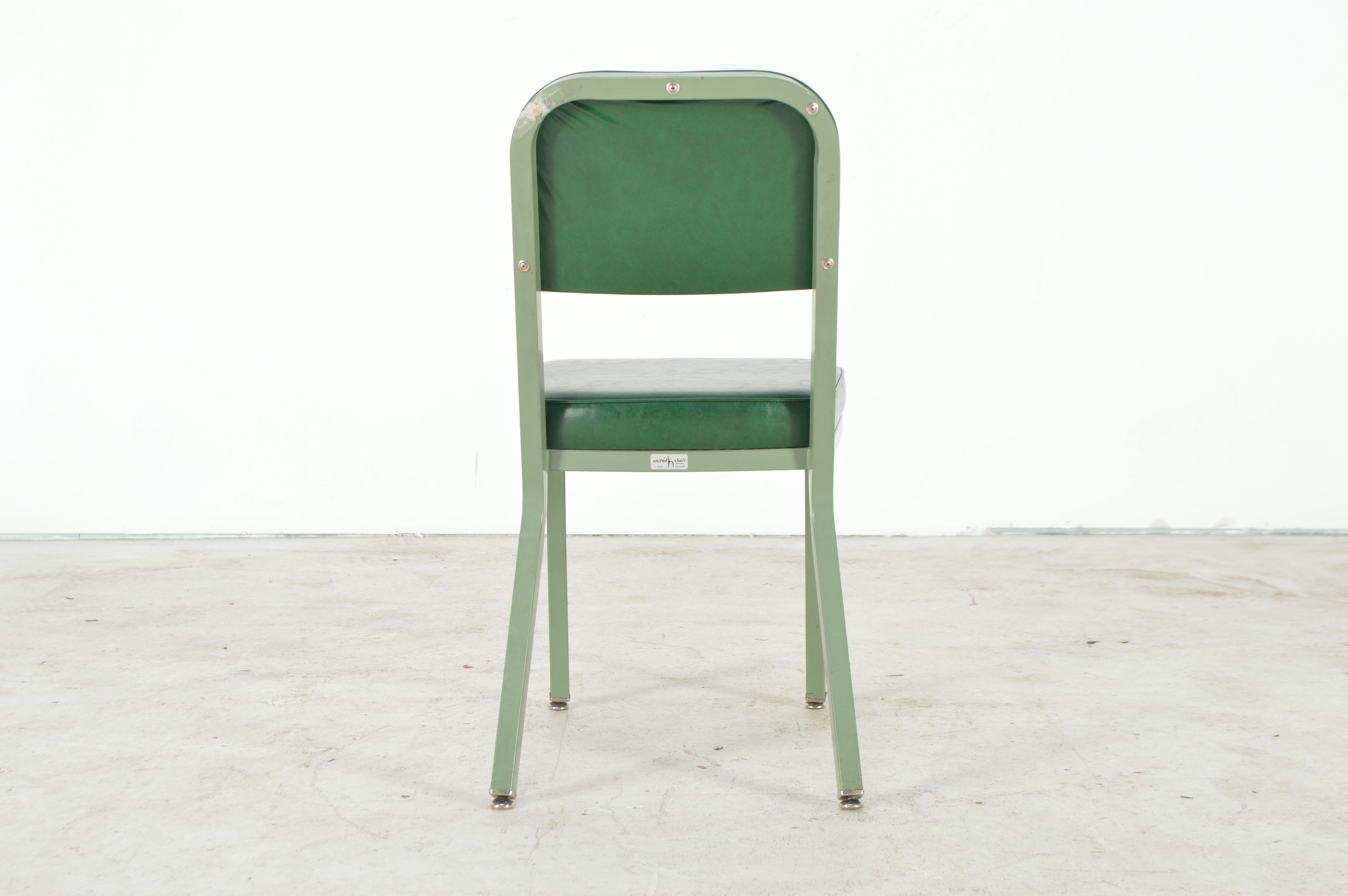 Vintage Metal and Vinyl Office Chairs