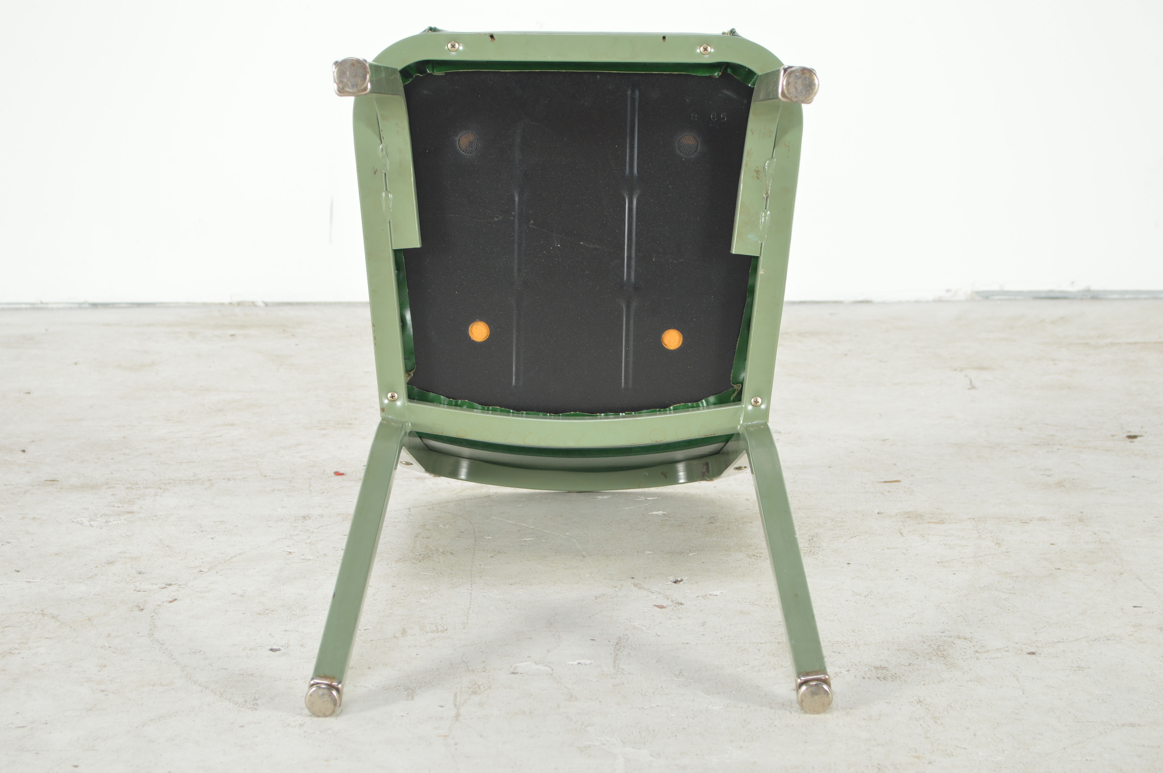 Vintage Metal and Vinyl Office Chairs