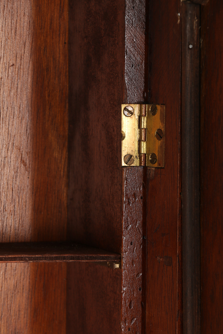 Large Mirror with Hidden Storage