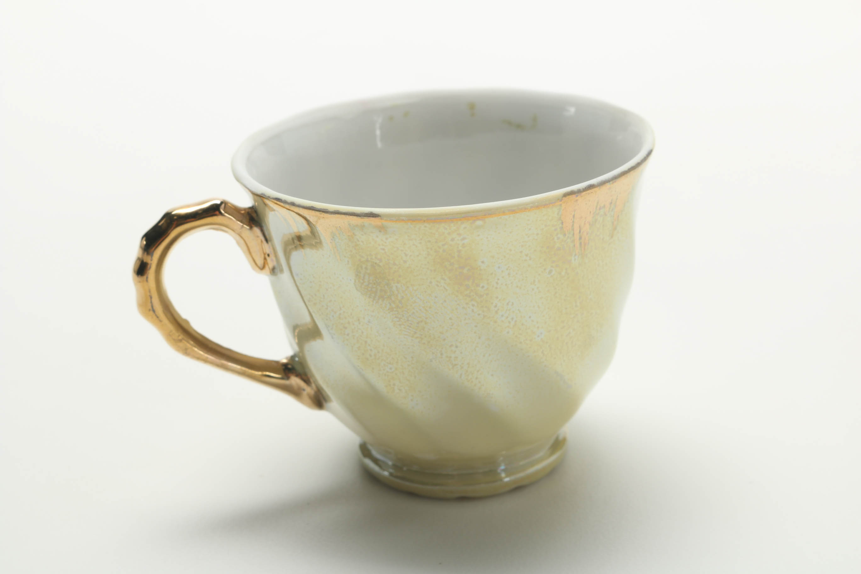 Mid 1900s Yamaka China Cups and Saucers Assortment