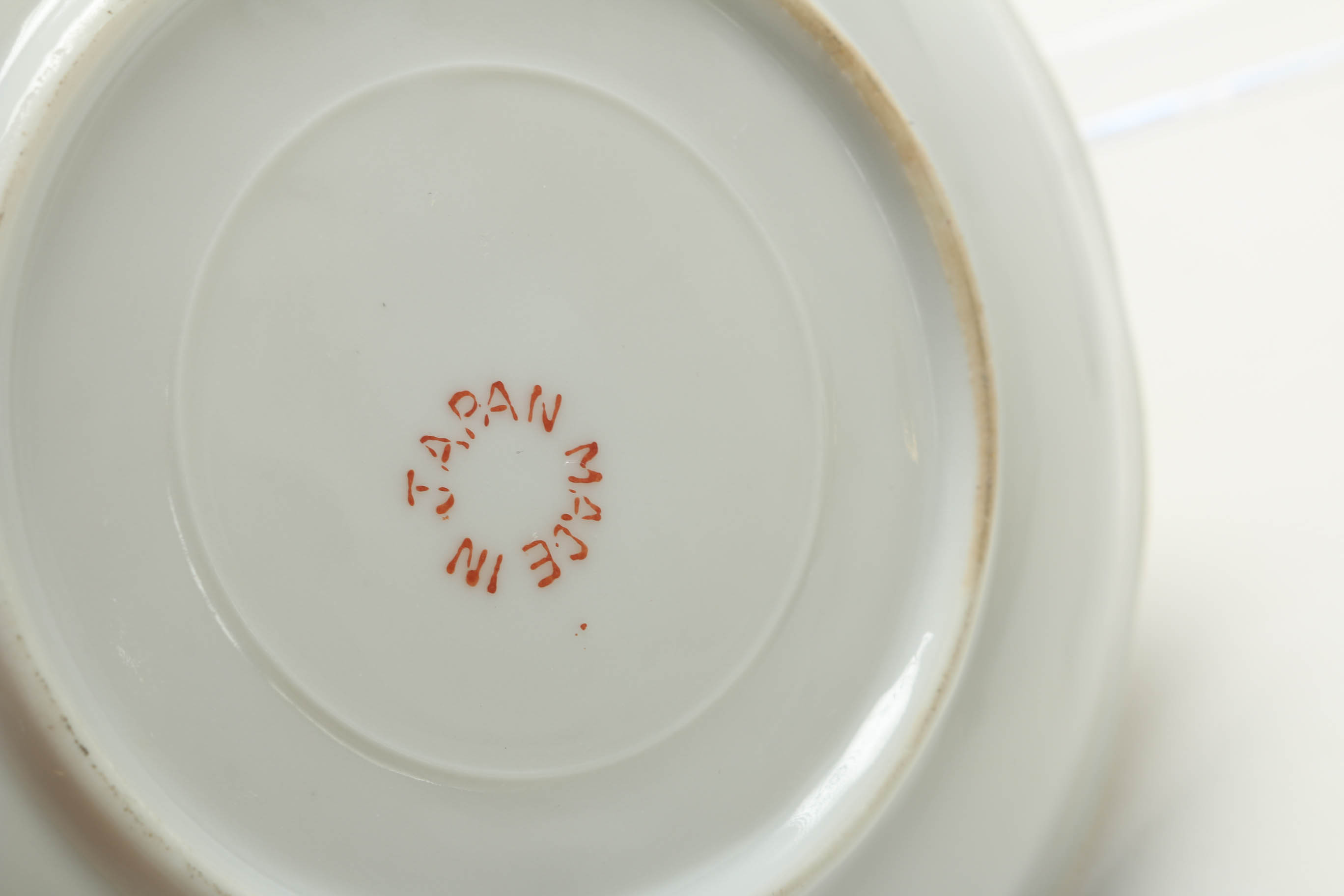 Mid 1900s Yamaka China Cups and Saucers Assortment