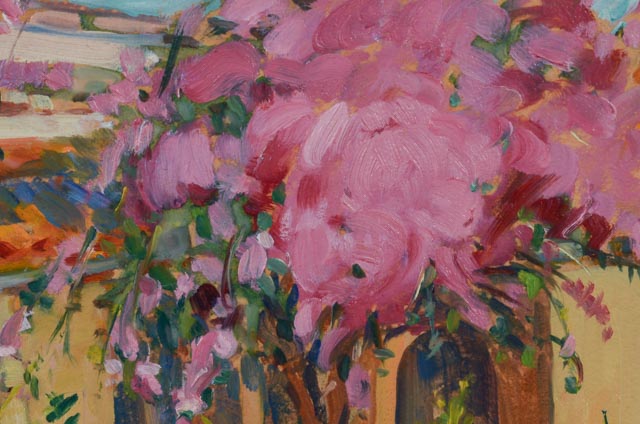 Dixie Selden Oil Painting on Board