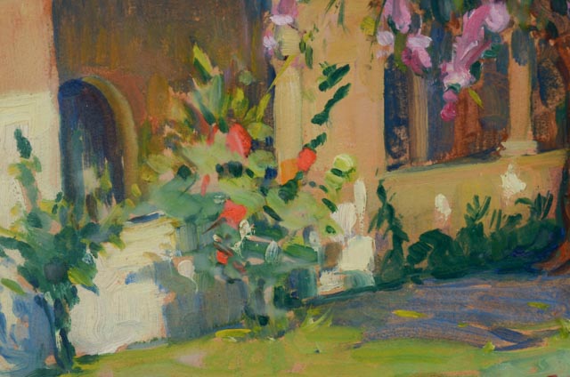 Dixie Selden Oil Painting on Board