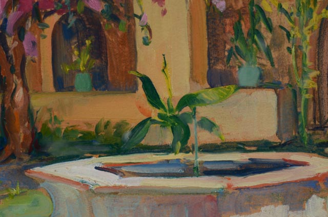 Dixie Selden Oil Painting on Board