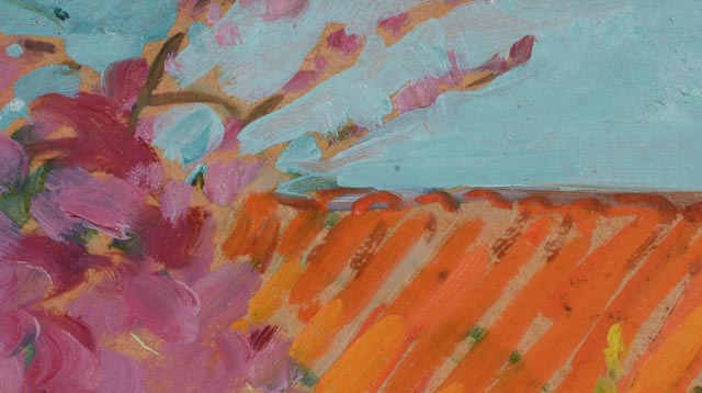 Dixie Selden Oil Painting on Board