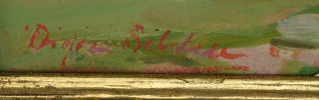 Dixie Selden Oil Painting on Board