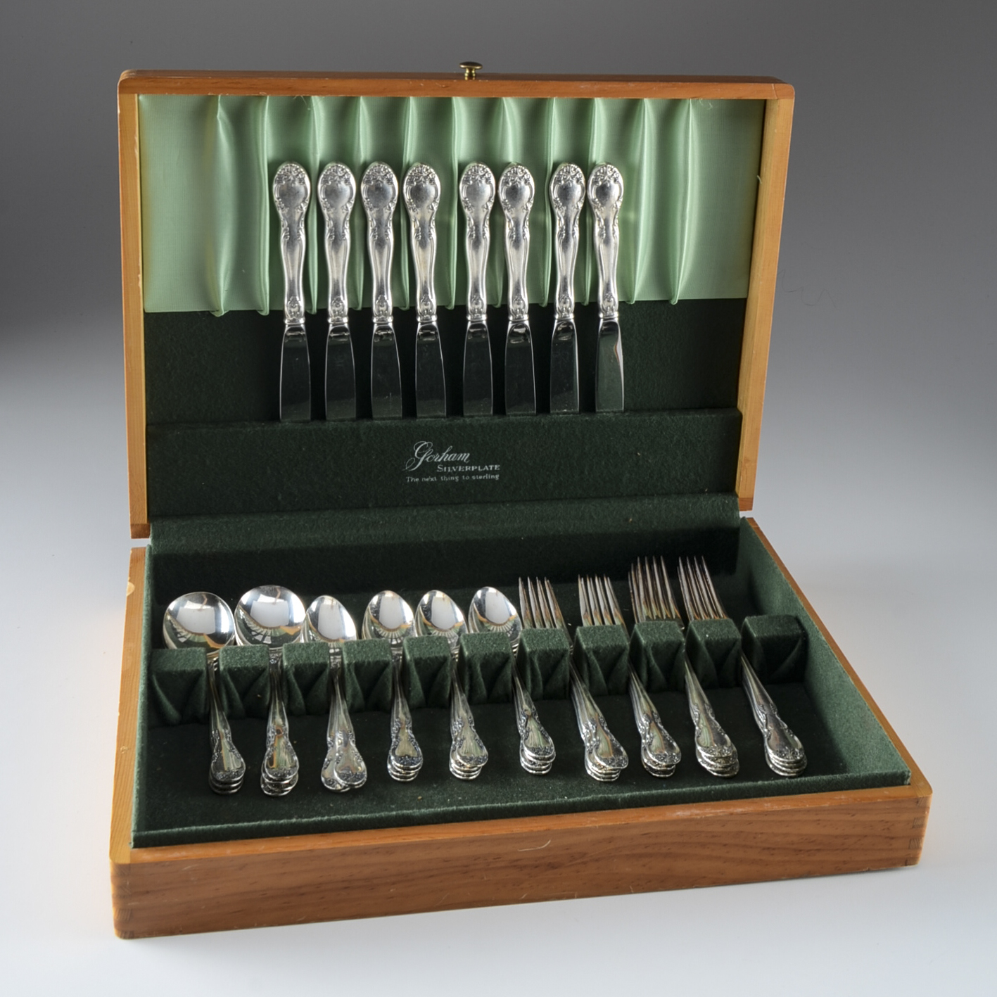 Gorham "New Elegance" Silverplate Flatware