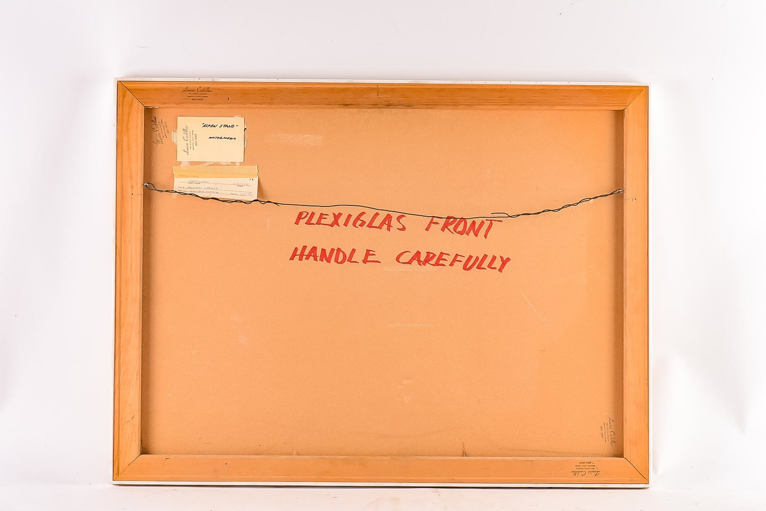 Louise Cadillac Signed Watercolor