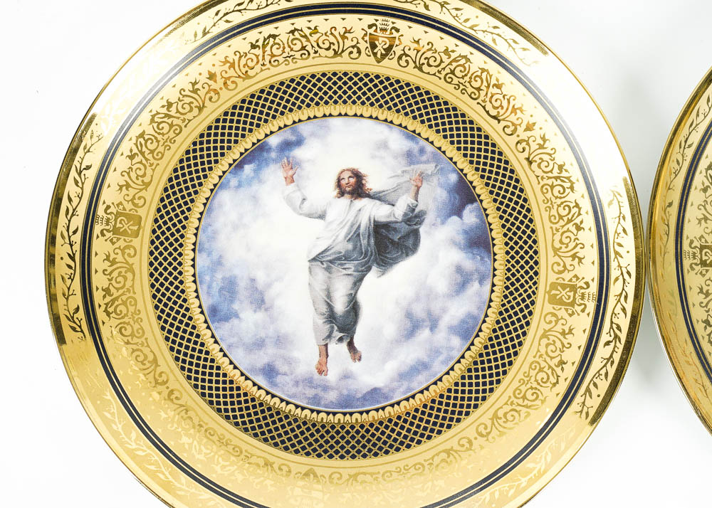 Franklin Mint Limited Edition Vatican Museum Collectible Plates