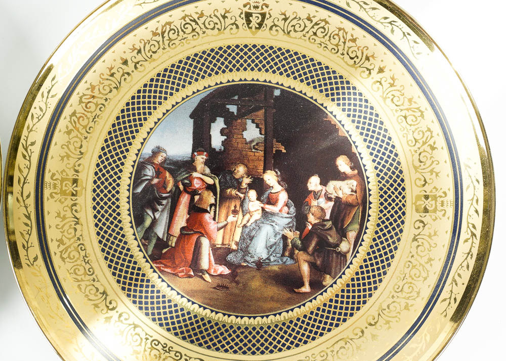 Franklin Mint Limited Edition Vatican Museum Collectible Plates