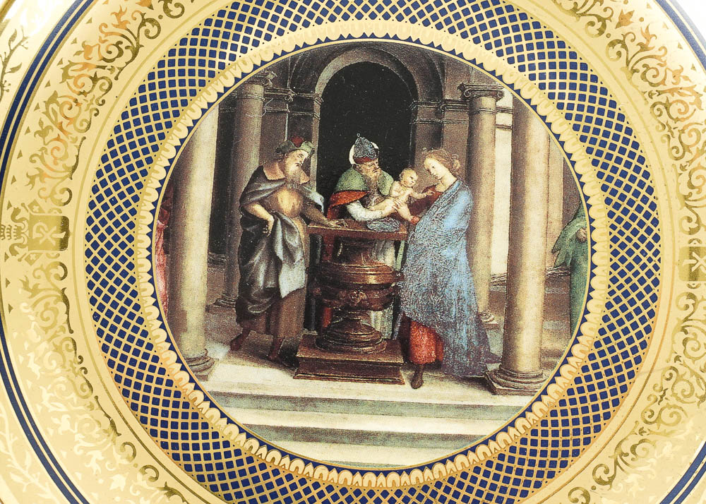 Franklin Mint Limited Edition Vatican Museum Collectible Plates