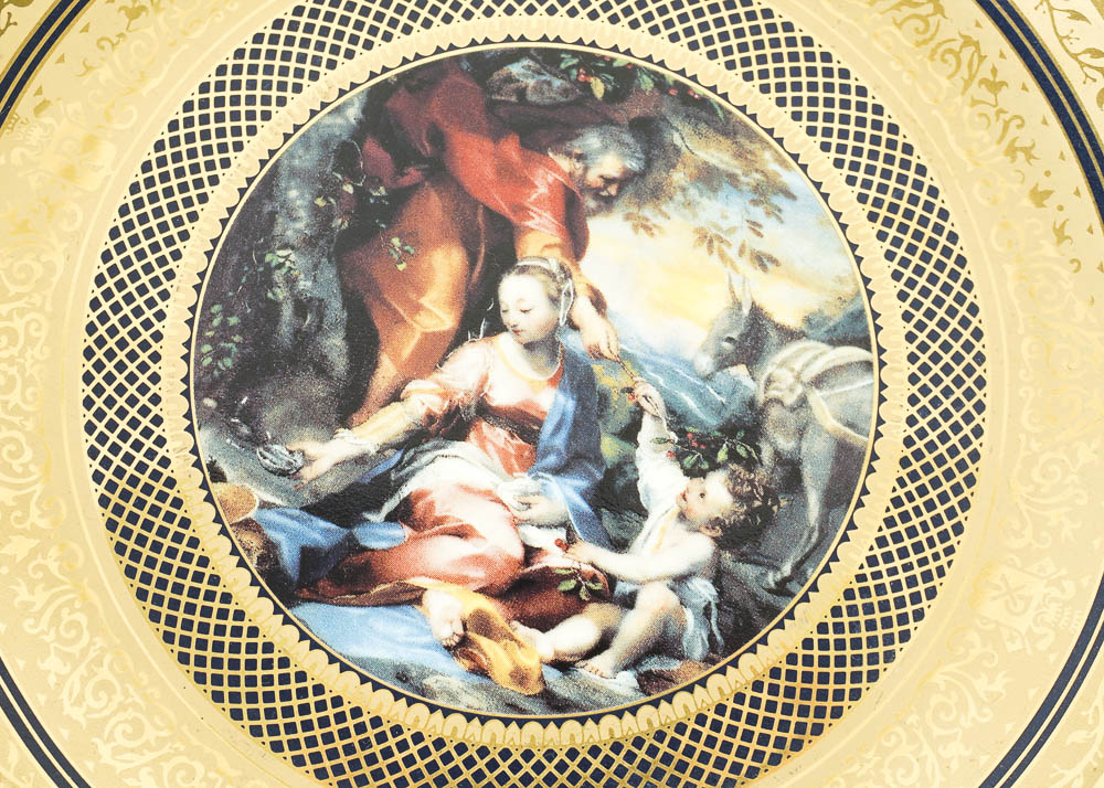 Franklin Mint Limited Edition Vatican Museum Collectible Plates