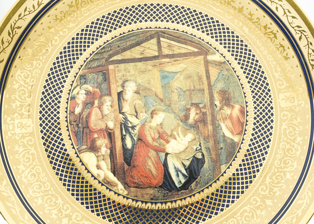 Franklin Mint Limited Edition Vatican Museum Collectible Plates