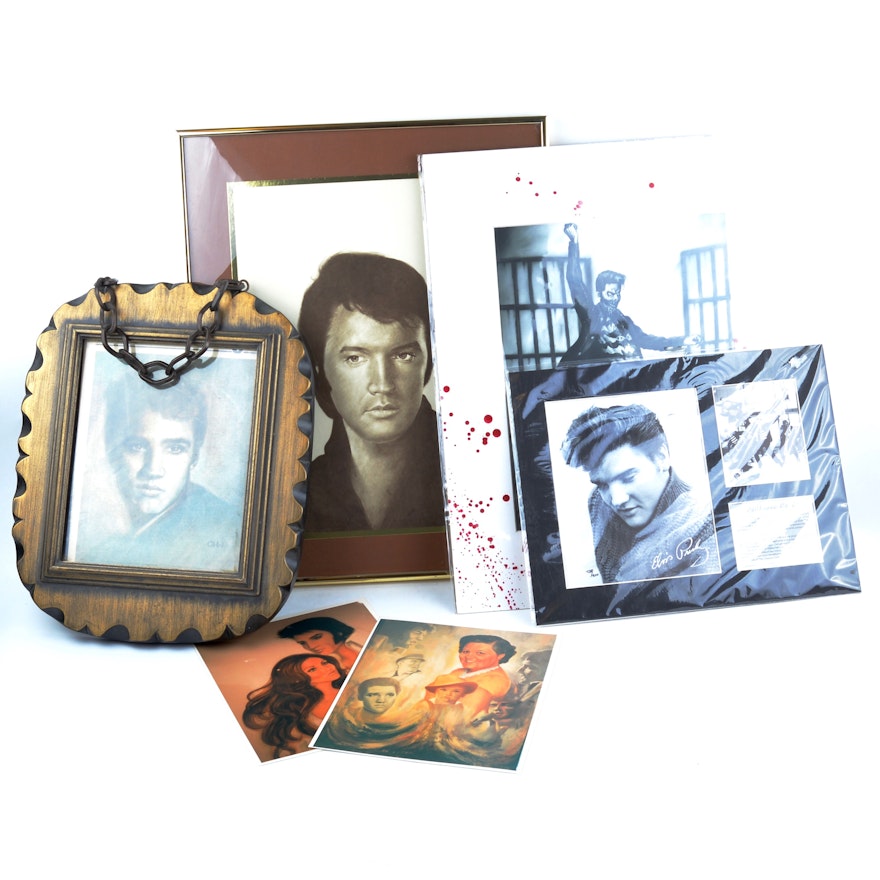 Vintage Elvis Presley Wall Art and Pictures