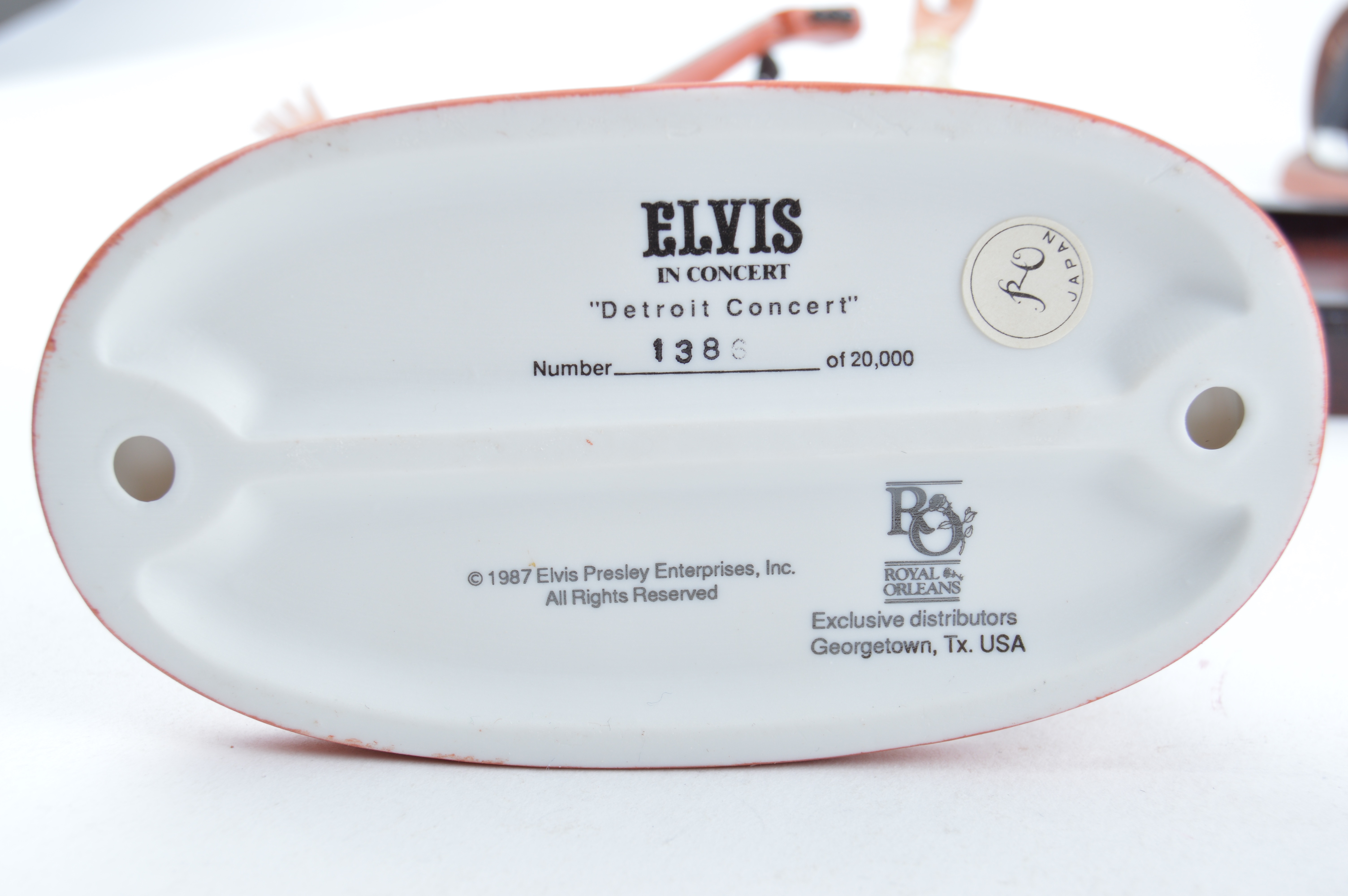 Mid-80s L/E Elvis Presley Figurines and L/E Liberace Figurine