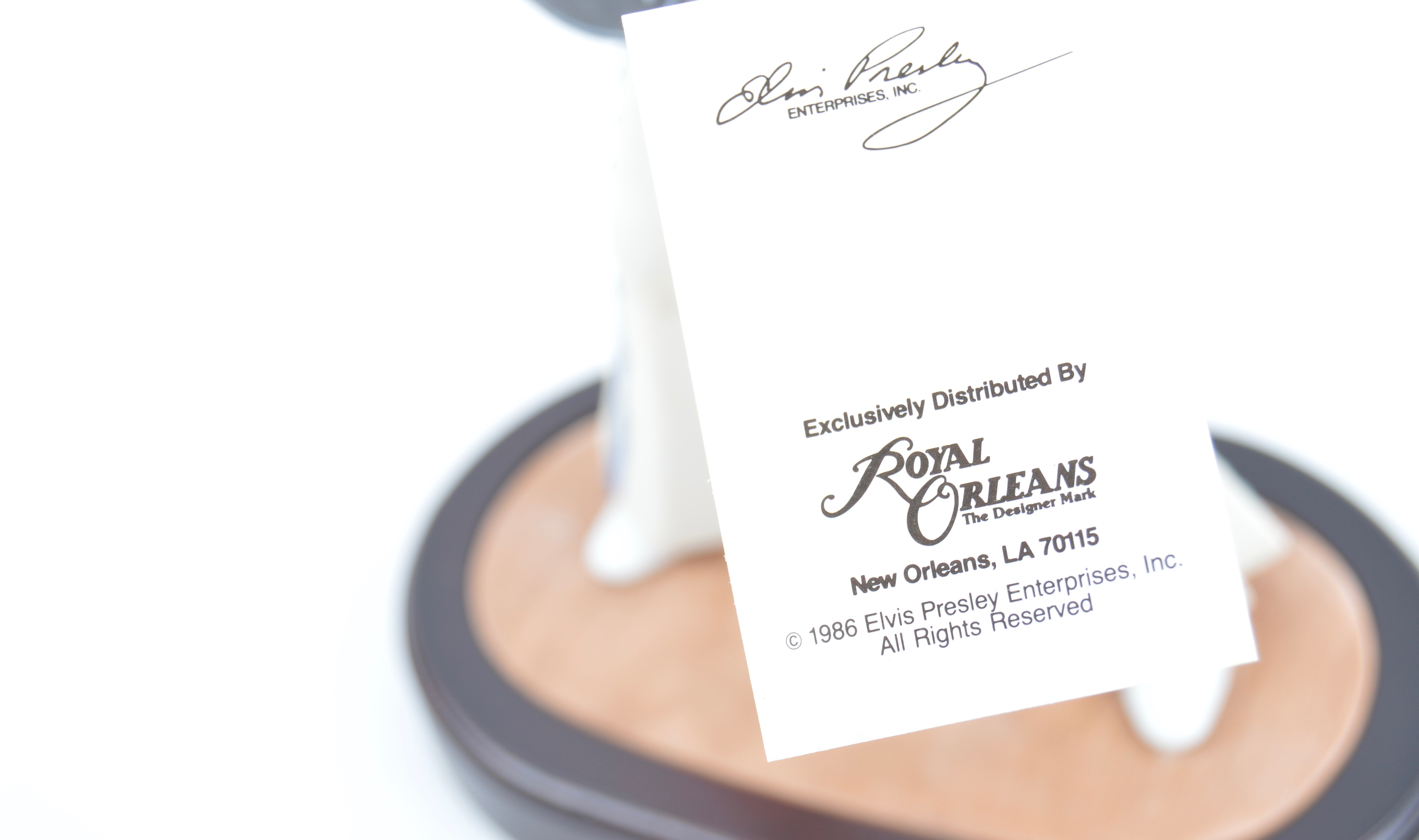 Mid-80s L/E Elvis Presley Figurines and L/E Liberace Figurine