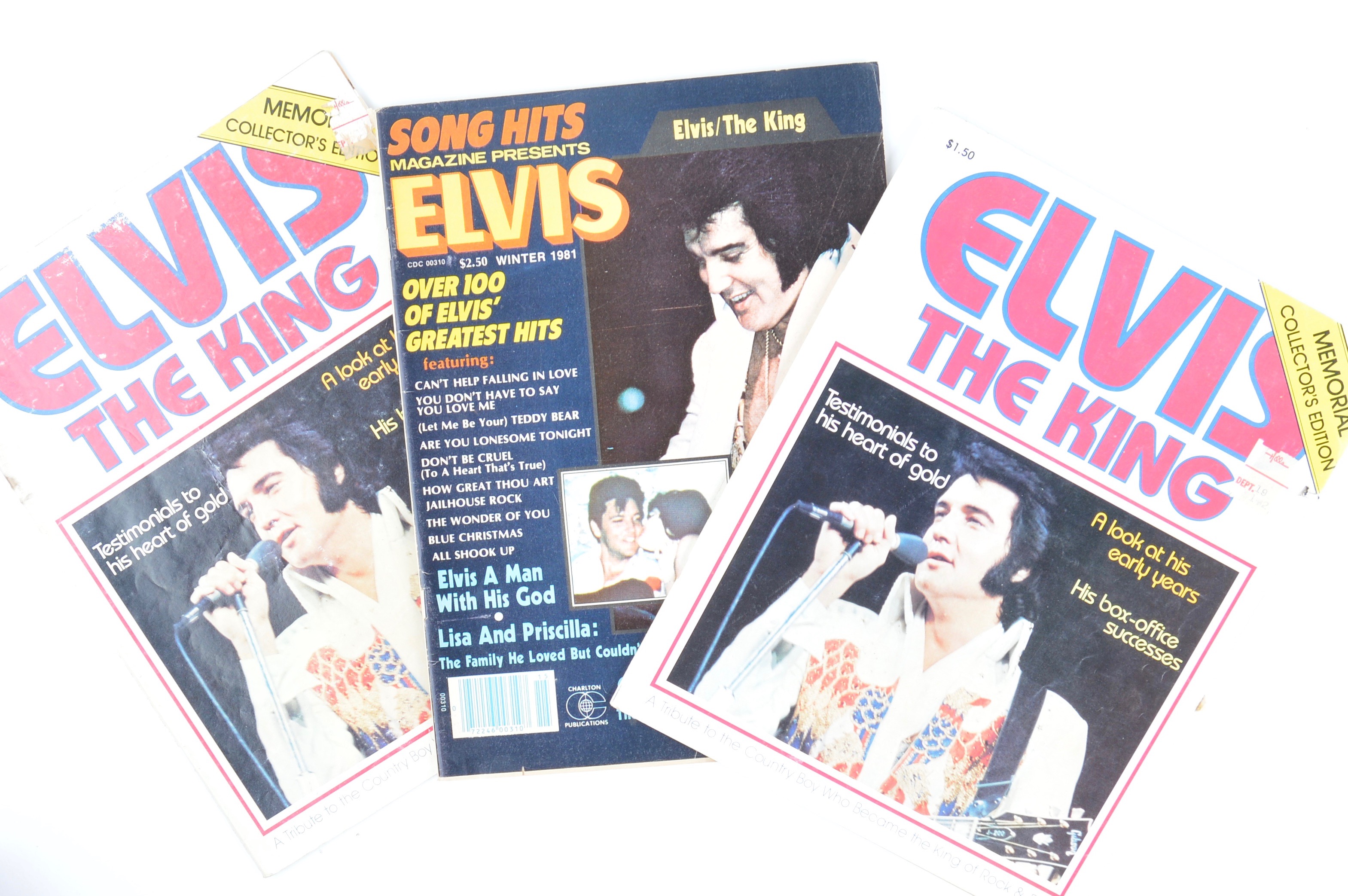 Collection of Elvis Memorabilia
