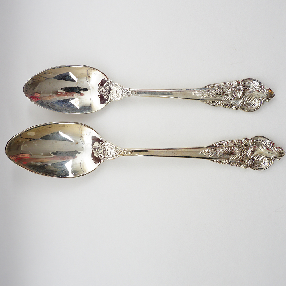 Godinger Baroque Silver Plate Flatware