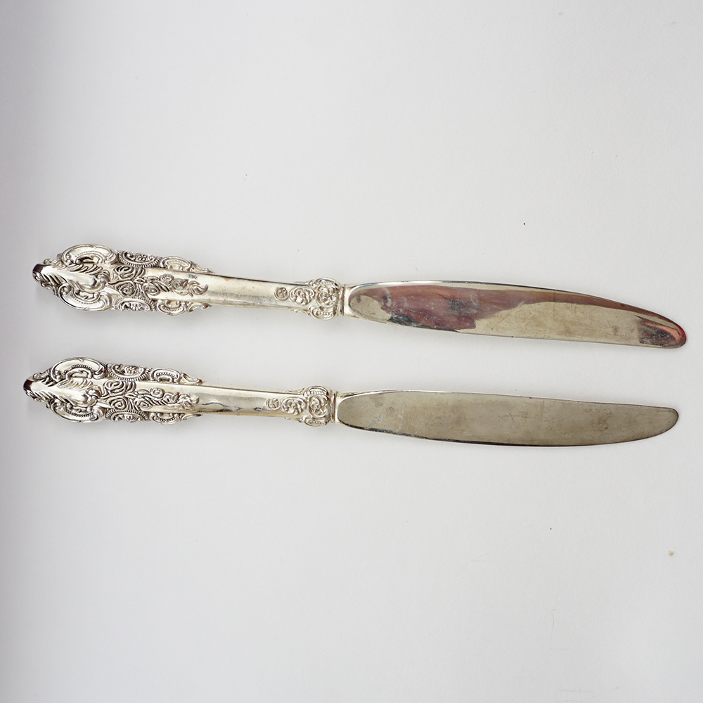 Godinger Baroque Silver Plate Flatware