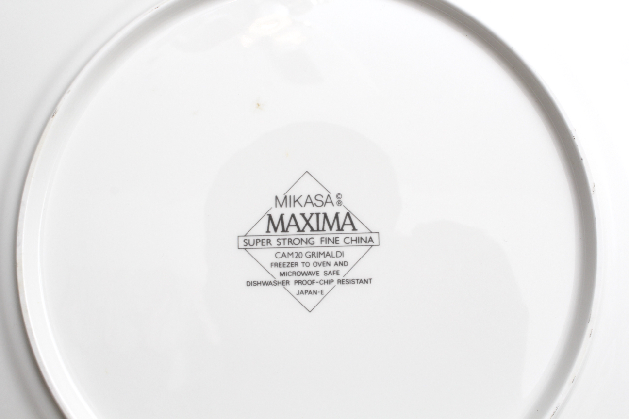 Mikasa Dinner Plates