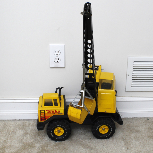 Vintage Tonka Crane and Turbo Diesel