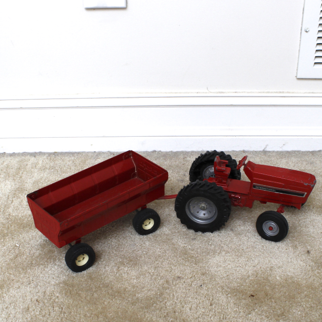 Vintage Tonka Crane and Turbo Diesel