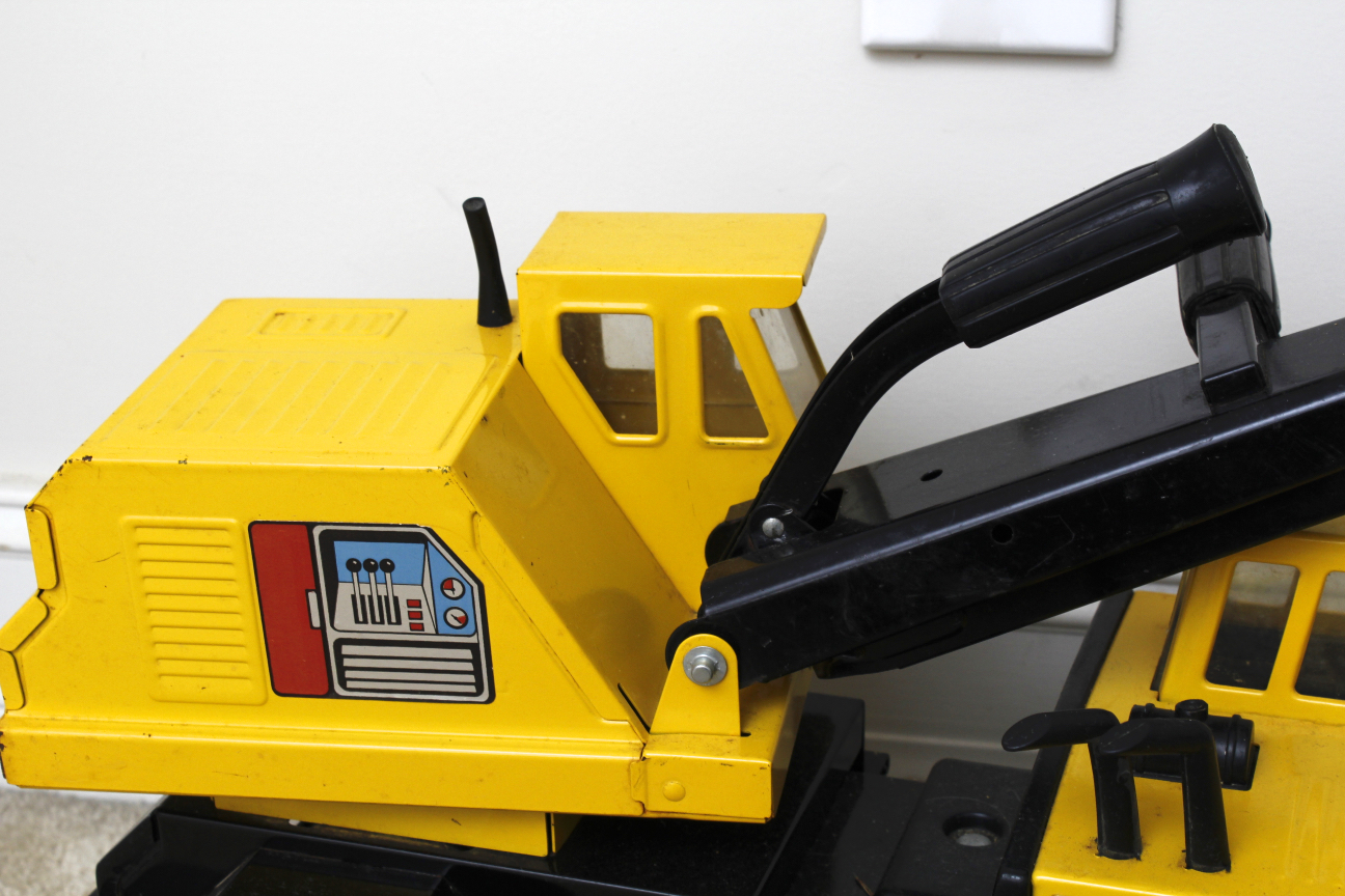 Vintage Tonka Crane and Turbo Diesel