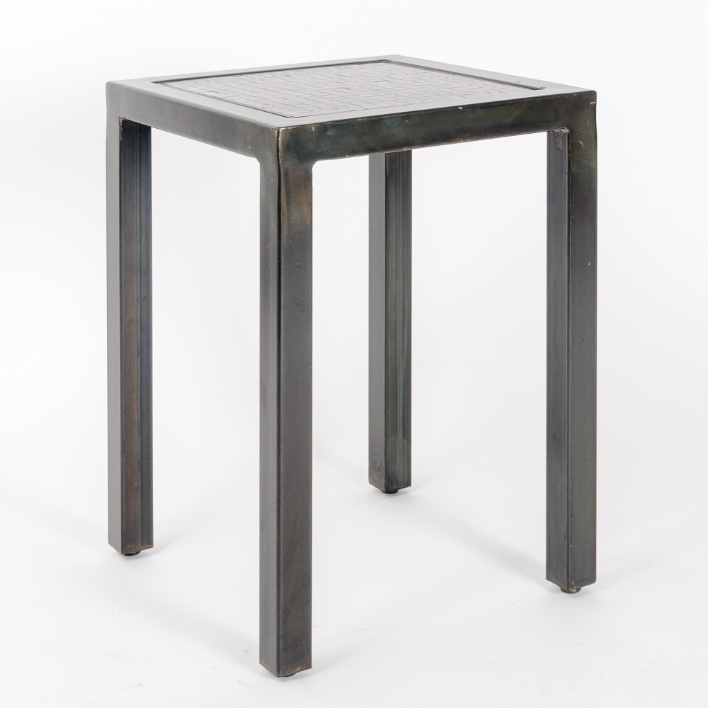 Nesting Side Tables with Ceramic Tops
