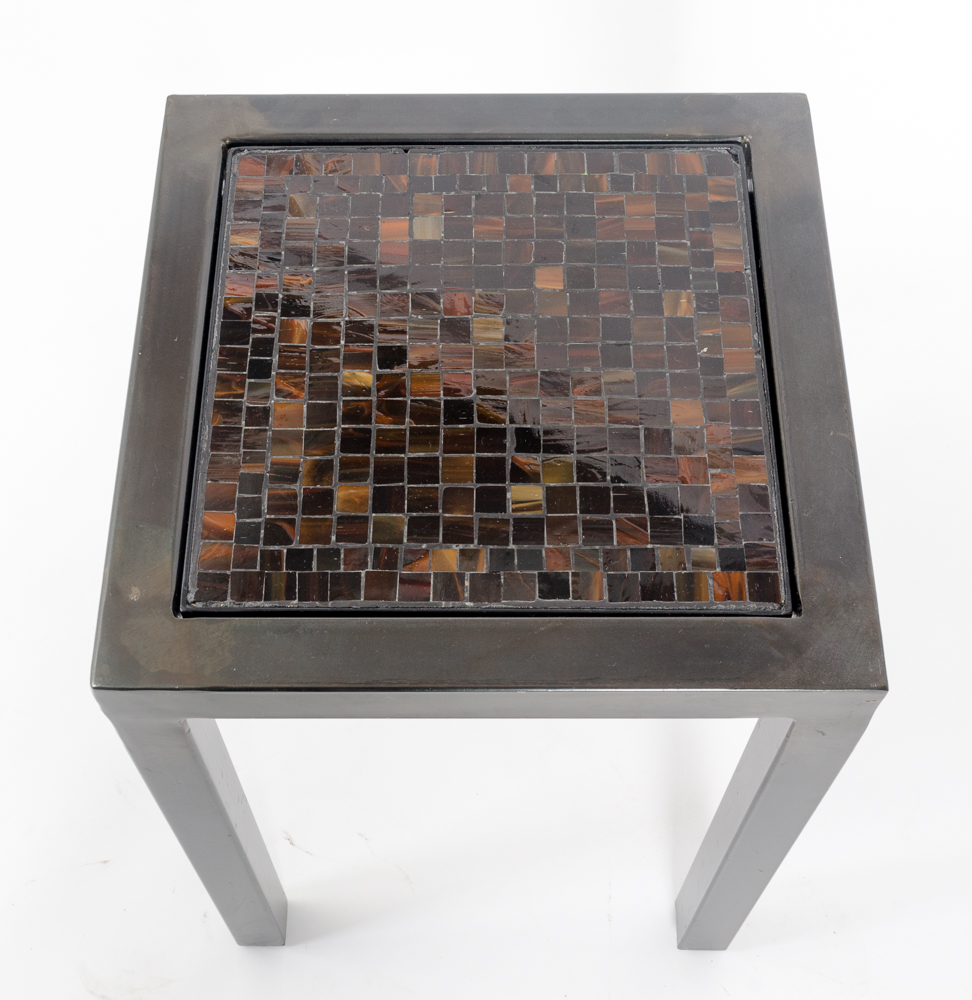 Nesting Side Tables with Ceramic Tops