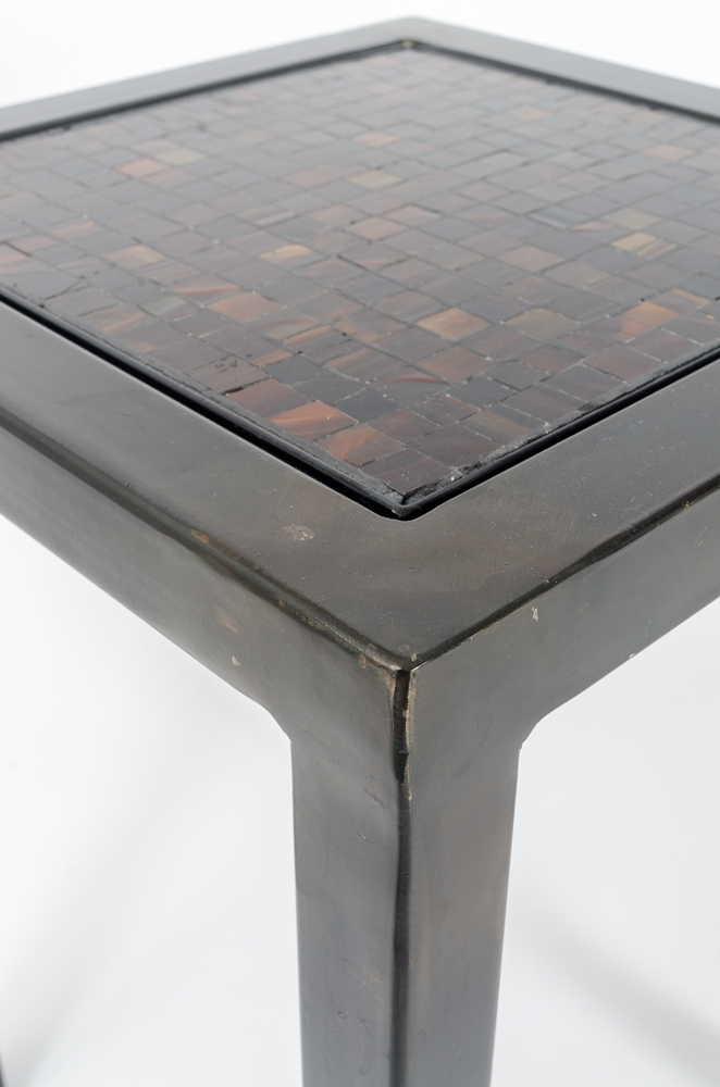 Nesting Side Tables with Ceramic Tops