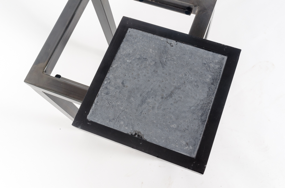 Nesting Side Tables with Ceramic Tops