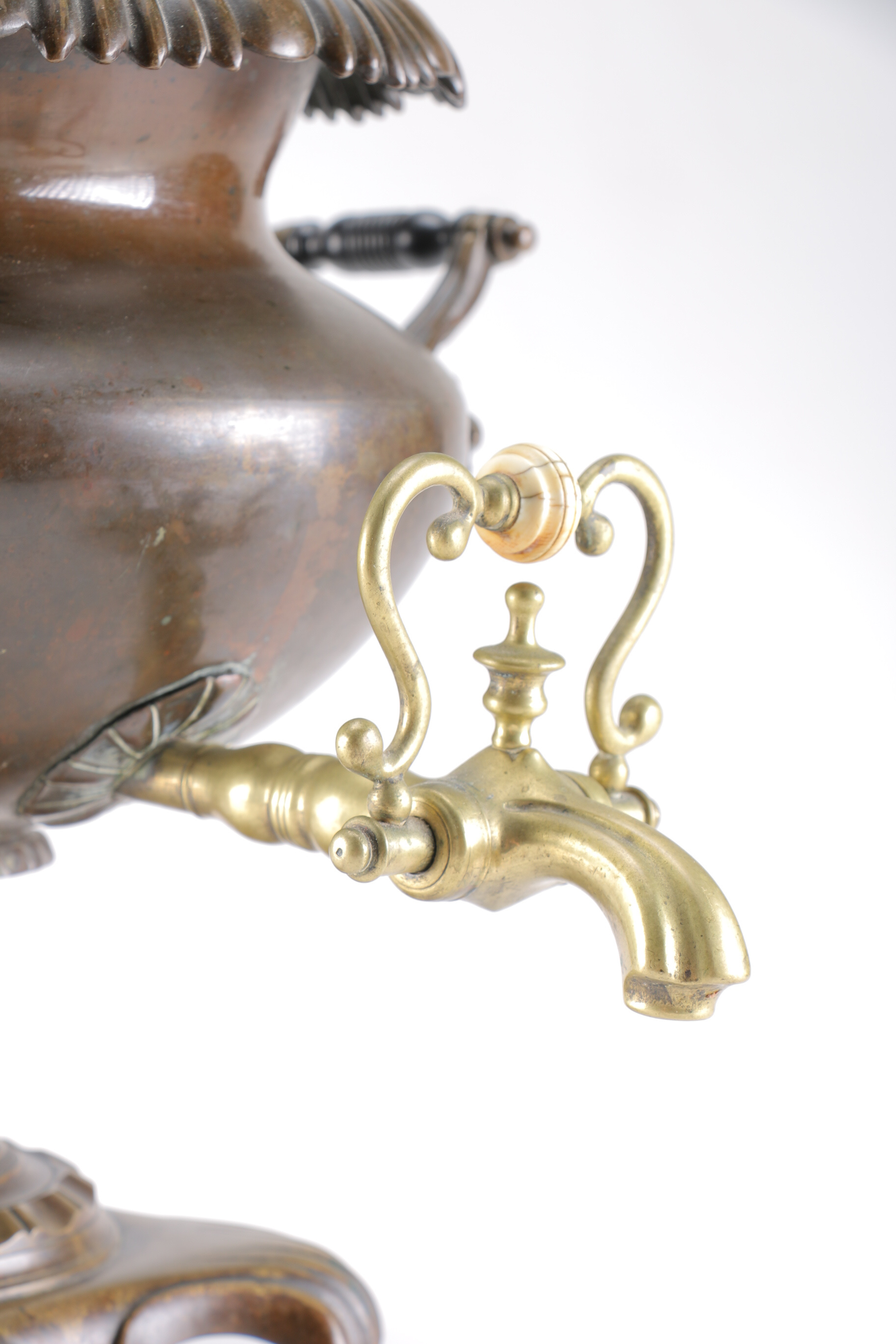 Victorian Copper and Brass Samovar