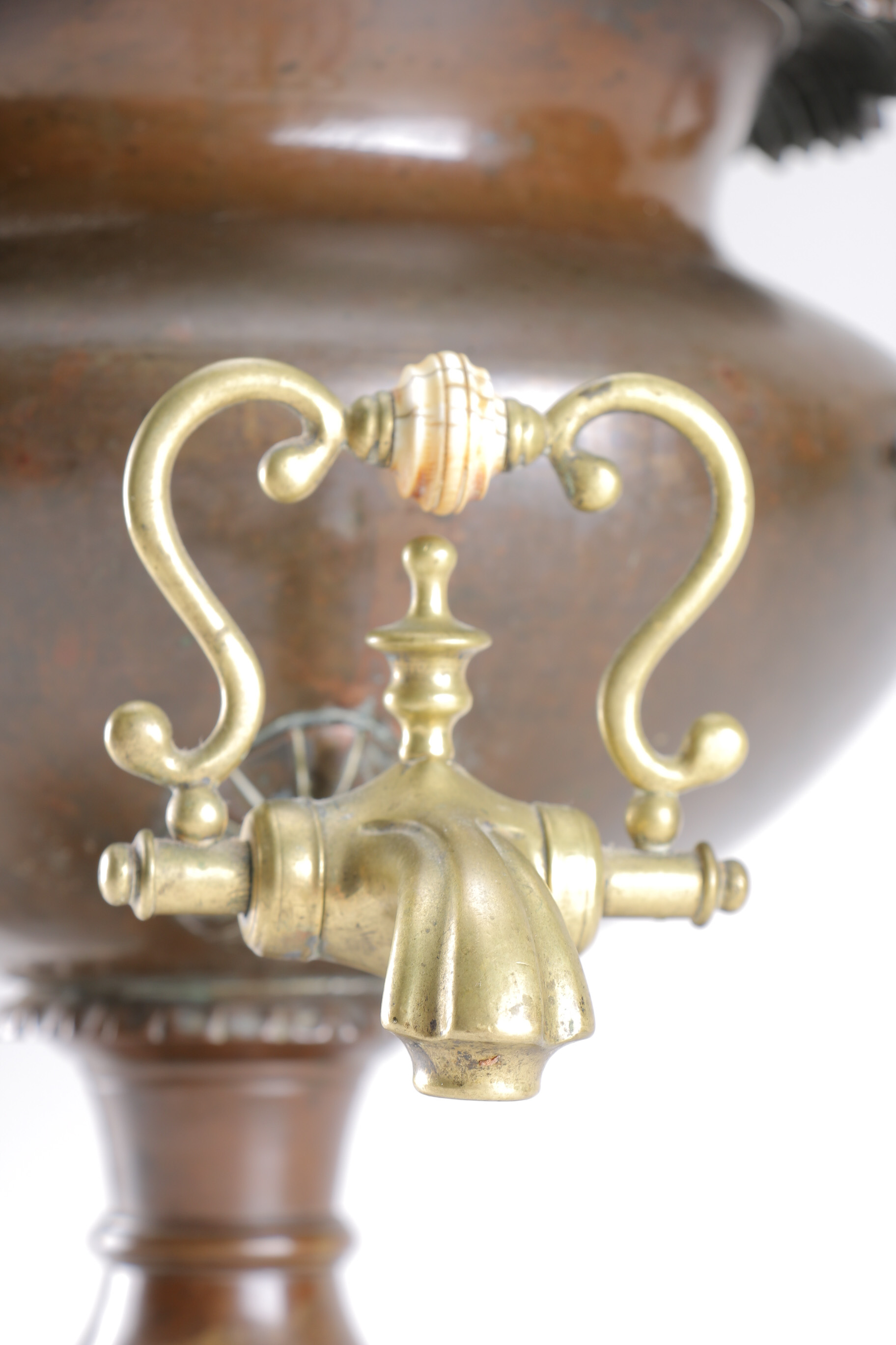 Victorian Copper and Brass Samovar