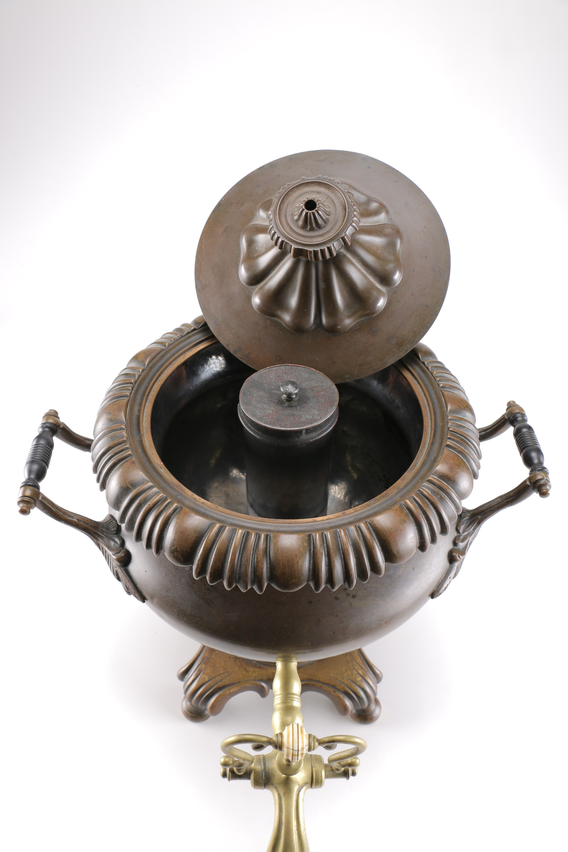 Victorian Copper and Brass Samovar