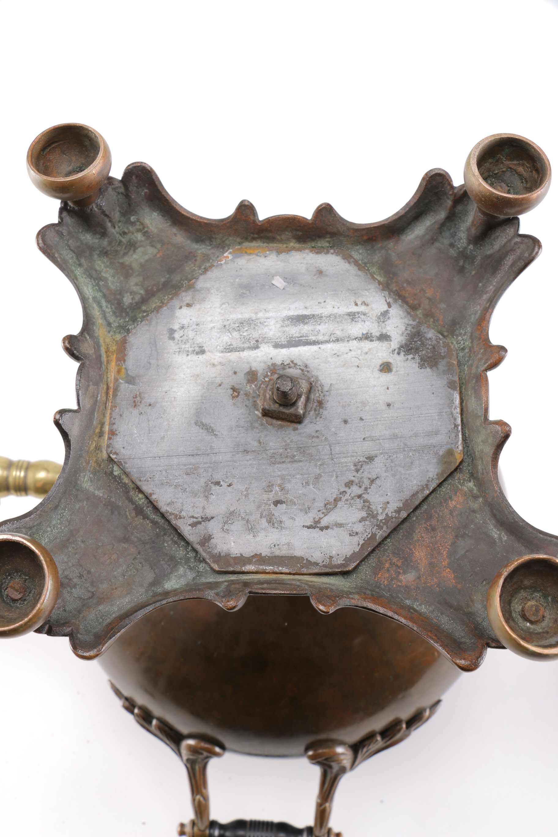 Victorian Copper and Brass Samovar