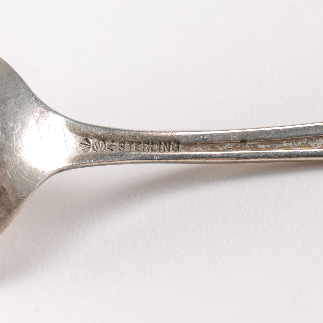 Frank M. Whiting Sterling Spoon and Assorted Silver Plate