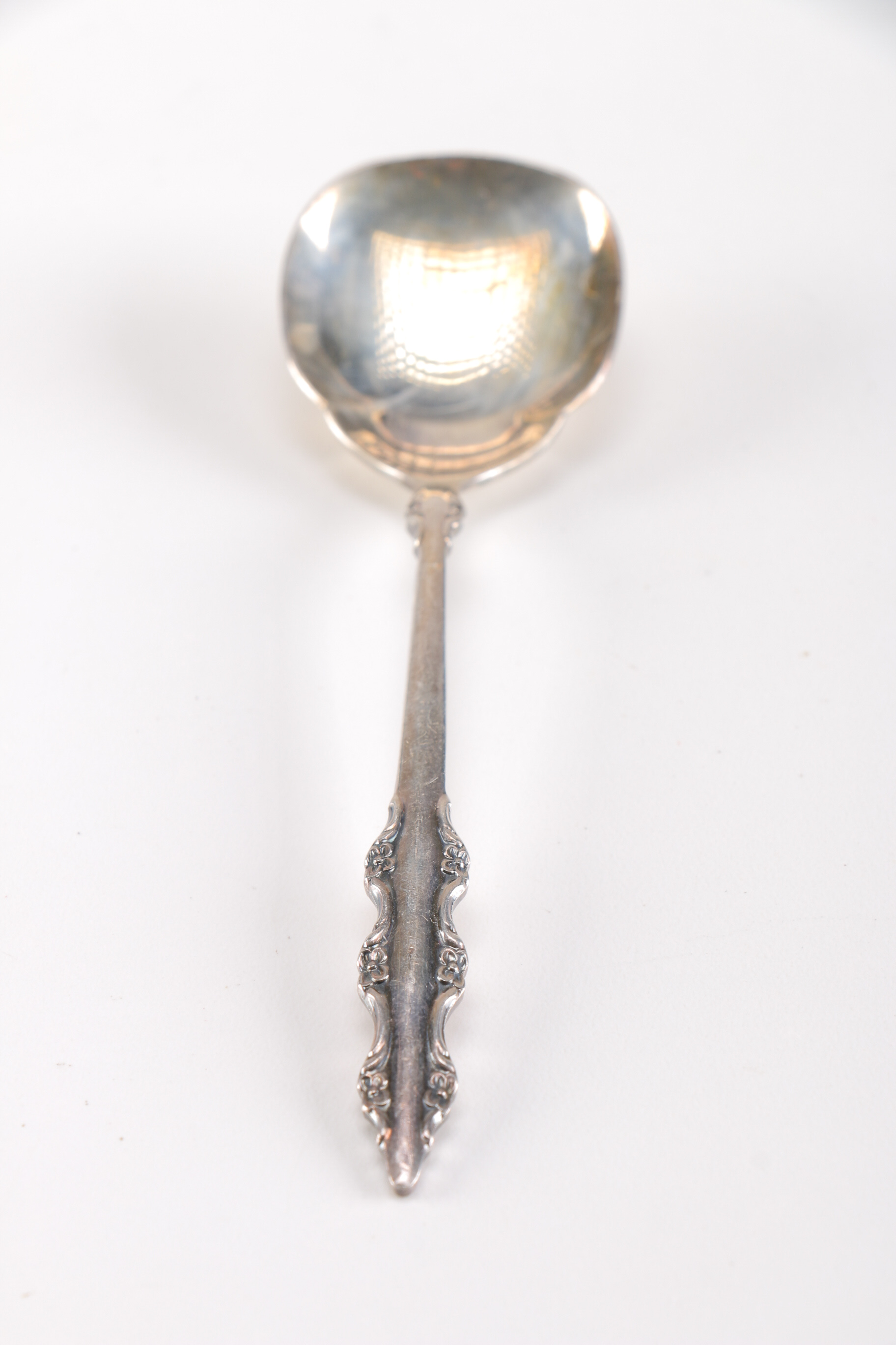Frank M. Whiting Sterling Spoon and Assorted Silver Plate