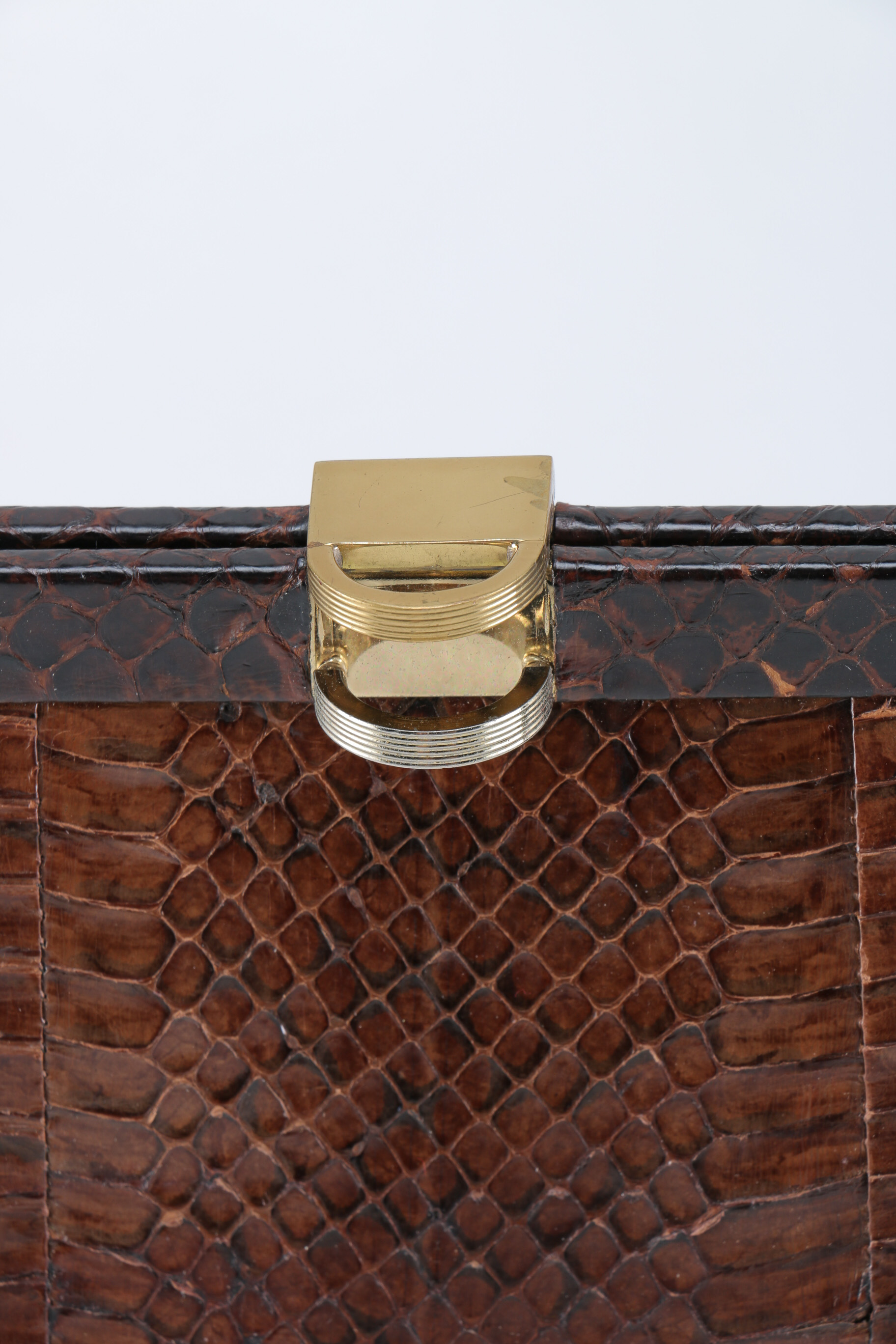 Two Alligator Purses and a Snakeskin Purse