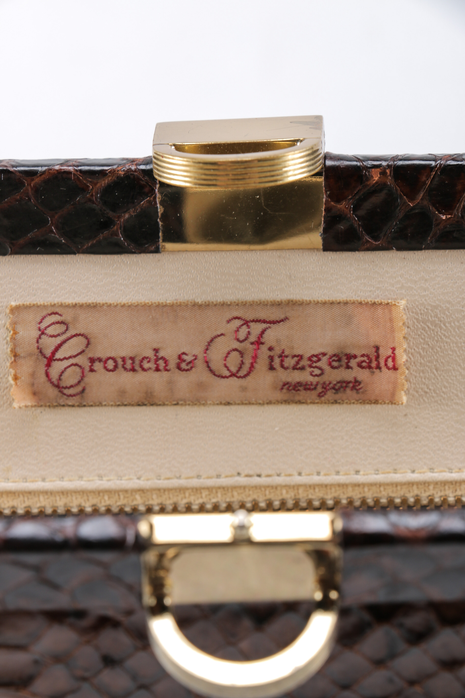 Two Alligator Purses and a Snakeskin Purse