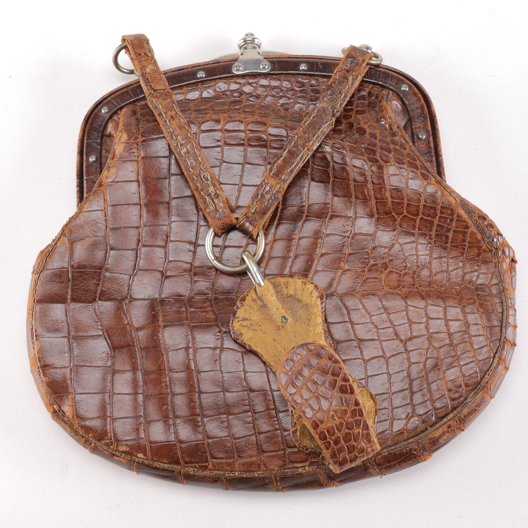 Two Alligator Purses and a Snakeskin Purse