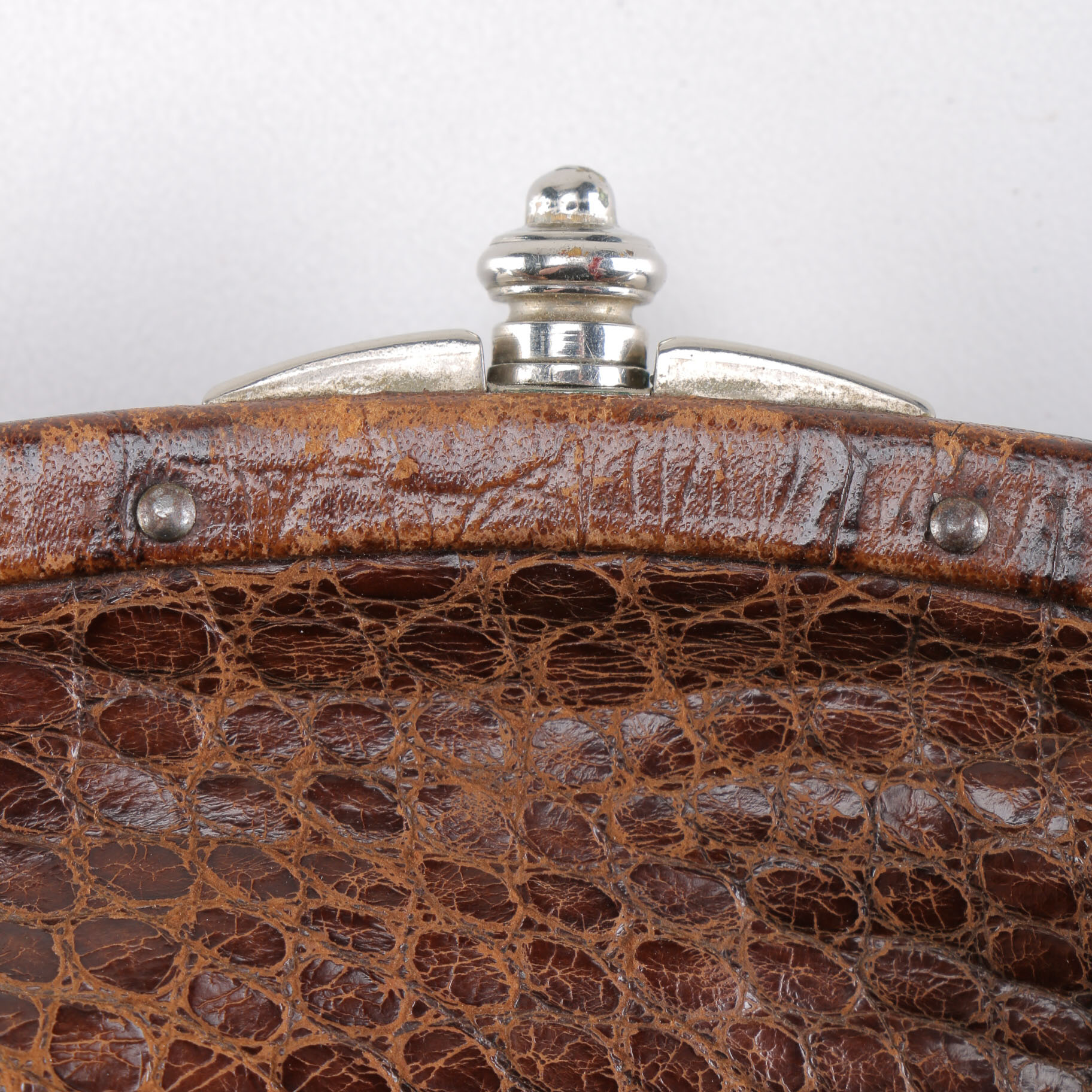 Two Alligator Purses and a Snakeskin Purse