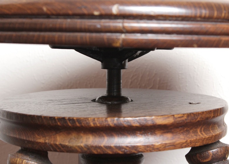 Antique Adler Reed or Pump Organ and Stool