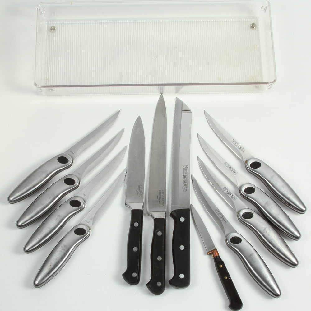 Assortment of Kitchen Knives