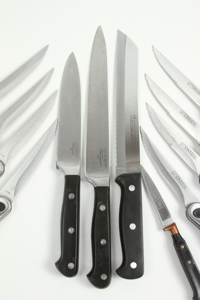 Assortment of Kitchen Knives