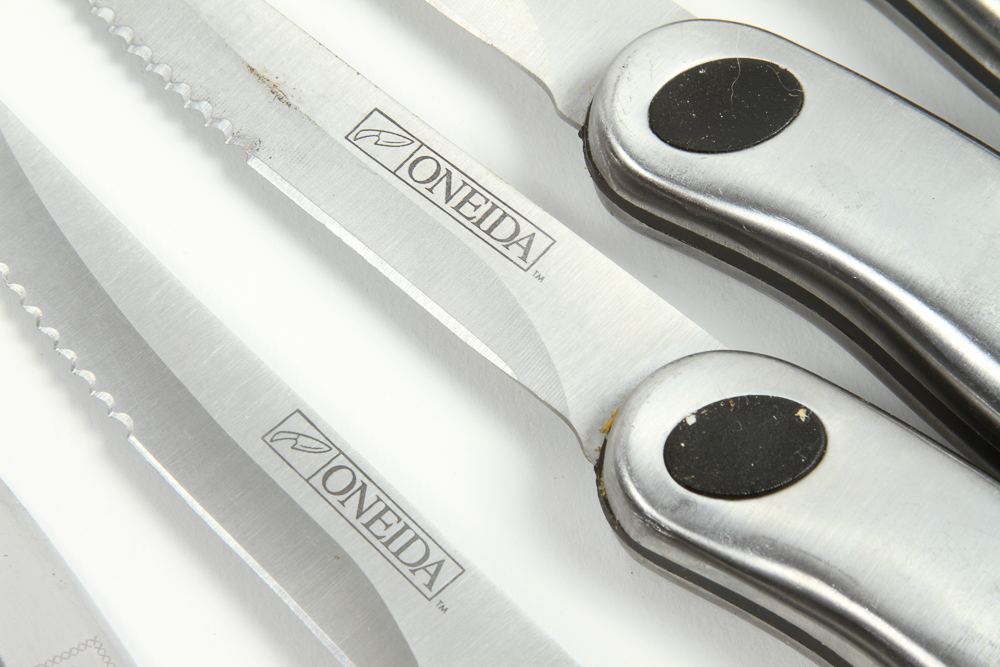 Assortment of Kitchen Knives