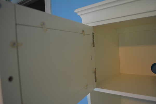 Pottery Barn White Desk, Hutch, and Swivel Chair